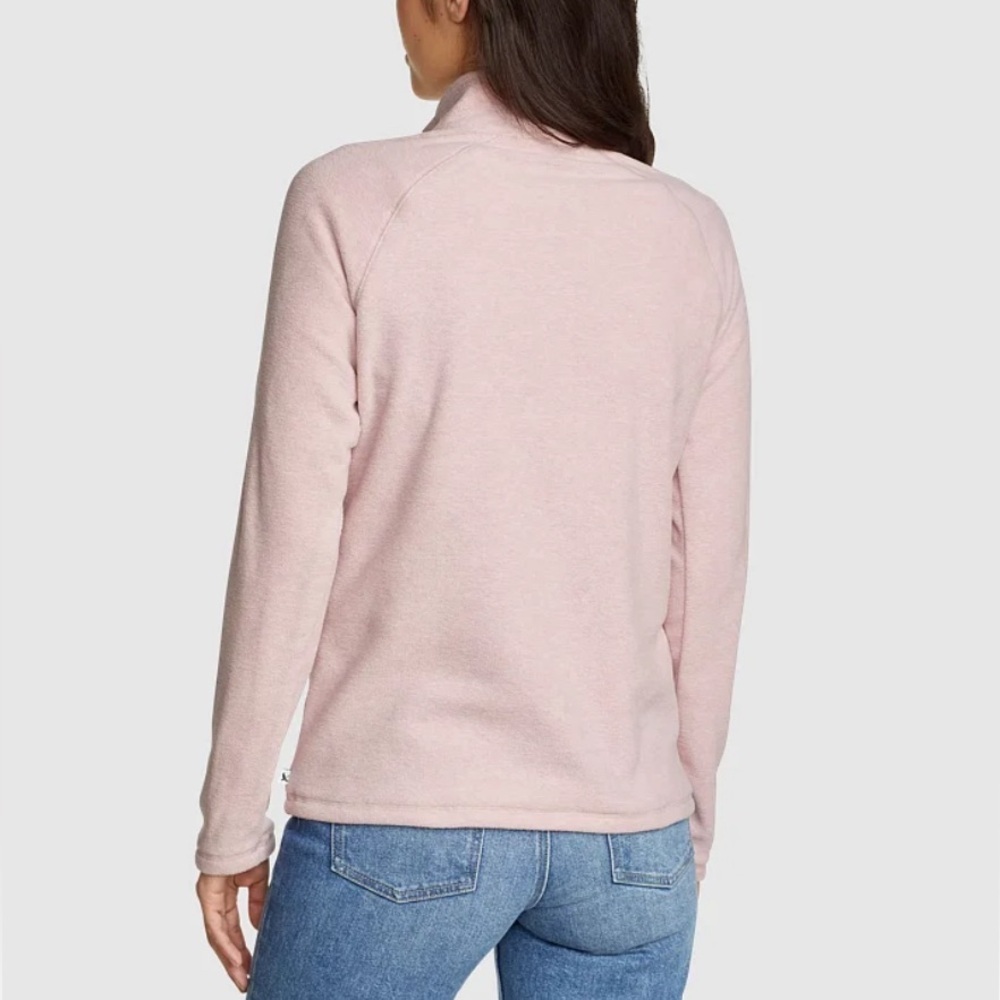Eddie Bauer Fast Fleece Raglan-Sleeve 1/4-Zip - Solid - Picture 3 of 5